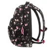 ARS UNA Studentenrucksack Magnolia AU2, schwarz-rosa, für Produktbild-Vorschau 5