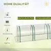 Slnečný fóliový skleník 295L x 100W x 80H cm Náhľad obrázku produktu 4