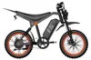 Bici elettrica TIETIE E5 48V20Ah 80km 14x3.0" Colore Nero Anteprima dell’immagine prodotto 4