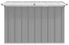 vidaXL Box da giardino grigio 109x67x65 cm Anteprima dell’immagine prodotto 4