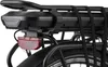 Close-up of the rear rack and battery of an electric bicycle. Anteprima dell’immagine prodotto