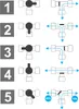 Zelsius Pool Bypass Set 12-teilig | Universal Ventil für Produktbild-Vorschau 4