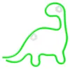 Neon LED dinosauro decorazione da parete verde 23,5x24,5 cm Anteprima dell’immagine prodotto 1
