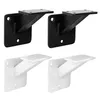 Four handrail brackets, two black and two white, are displayed against a white background. Anteprima dell’immagine prodotto