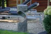 dobar Großer Design-Gartenbrunnen mit Pumpe und LEDŽs, Produktbild-Vorschau 5