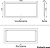 Badspiegel mit Beleuchtung 160x70cm Badezimmerspiegel Produktbild-Vorschau 9