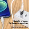 USB A auf USB C Adapter Max.6A Ladeadapter Datenübertragung Produktbild-Vorschau 7