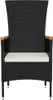 vidaXL Chaises de jardin avec coussins 2 pcs. Poly rotin Voir les images du produit 4