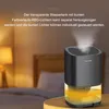 A dehumidifier is shown in a bedroom setting, with text describing its features. Náhled obrázku produktu