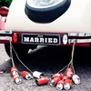 Metalldosen Hochzeitsauto Lucky Day 5 Stück Blechdosen mit Juteschnur Hochzeitswagen Deko Dekoration Hochzeit Brautpaar Produktbild-Vorschau