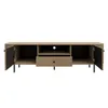 AX LIVING TV-Schrank Halay Eiche Cremona, 2 Türen & 1 Produktbild-Vorschau 2