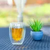Intirilife 4x Doppelwandiges Thermo Glas - Striped Style - Produktbild-Vorschau 6