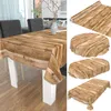 Tischdecke Wachstuch Blumen Beige Robust Wasserabweisend Produktbild-Vorschau 4