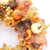 Türkranz Herbst, Kranz Herbst, Ahornblatt Türkranz, Kürbis Produktbild-Vorschau 4