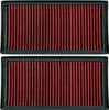 2x filtro aria sportivo per Mercedes Benz C- E- M- R- S Anteprima dell’immagine prodotto 1