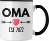 Trendation - Oma 2022 Du Wirst Oma Geschenk Schwangerschaft Produktbild-Vorschau 1