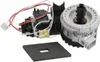 A collection of electronic components, likely for a coffee machine, laid out on a white background. Produktbild-Vorschau