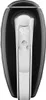 A studio shot of a black and silver SMEG hand mixer. Podgląd zdjęcia produktu