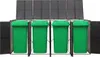 Contenitore per rifiuti da 4 tonnellate nero 274x80x117 cm Anteprima dell’immagine prodotto 1