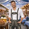 PAULGOS Pantalon en cuir pour hommes - HK4 - Cuir véritable Voir les images du produit 11