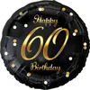 AMSCAN 3213201 Ballon en plastique Happy Birthday 60 - Ø 43 Voir les images du produit 3