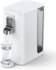 A white Waterdrop countertop water dispenser with a built-in digital display is shown, dispensing water into a glass. Náhled obrázku produktu