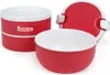 Quittin Lunchbox Thermo Behälter stapelbar 3 Etagen Farben Produktbild-Vorschau 4