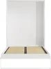 Wandbett 160 x 200 cm - Manuelle vertikale Öffnung - Weiß - Produktbild-Vorschau 1