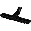 A black vacuum cleaner floor nozzle with bristles is shown against a white background. Produktbild-Vorschau