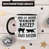 Trendation - Katze Spruch Tasse Lustig Geschenk Kaffeetasse Produktbild-Vorschau 3
