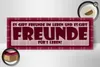 Holzschild Spruch 27x10cm Es gibt Freunde im Leben Produktbild-Vorschau 3