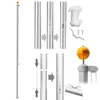 FCH 760cm Fahnenmast, Deutsche Flagge inkl , Segmentiertes Produktbild-Vorschau 2