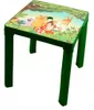 Table africaine en plastique pour enfants - vert clair Voir les images du produit 7