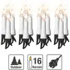 Hellum Lichterkette Riffelkerze für  Außen 15-tlg; 640151 Produktbild-Vorschau 2