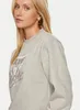GUESS Damen CN Icon Sweatshirt, Grau, Größe L – Stilvolles Produktbild-Vorschau 4