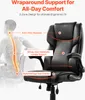 SucceBuy Executive Chair Dossier haut noir avec accoudoirs Voir les images du produit 2