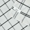 Geschirrtücher 4er Set - Schwarz / Weiß - 50x70 cm - Produktbild-Vorschau 4