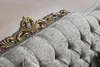 Luxus Stoffsofa Chesterfield Sofagarnitur Dreisitzer Sessel Produktbild-Vorschau 11