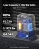 VEVOR otvárač posuvných brán, elektrický otvárač brán 280 W Náhľad obrázku produktu 2