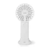 A white portable fan on a white background. Produktbild-Vorschau