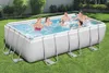 Bestway Pool Set eckig Power Steel 404 x 201 x 100 cm Produktbild-Vorschau 16