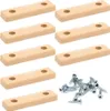 8x sossai Möbelgleiter in Beige inkl. Schrauben 50x14x5mm Produktbild-Vorschau 1