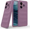 Two phone cases are shown, one in the foreground and one leaning against it, with a phone screen visible between them. Produktbild-Vorschau