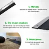 Raxit Deurstrip 30mm met bevestiging - Diervriendelijk - Productafbeelding-voorbeeld 3