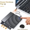 Externes CD DVD Laufwerk USB 3.0 + Typ-C, Slim Design, DVD Produktbild-Vorschau 7