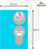 Tritart carta colorata A4 130g/m² - 120 fogli di carta Anteprima dell’immagine prodotto 2