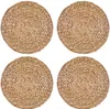 set di 4 tovagliette rotonde intrecciate in giacinto Anteprima dell’immagine prodotto 4