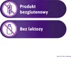 Two purple rounded rectangles with icons and text indicating product features. Produktbild-Vorschau
