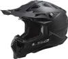 LS2 MX700 Subverter Evo II Solid Motocross Helm, schwarz Produktbild-Vorschau 1
