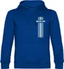 multifanshop Kapuzen Sweatshirt - Berlin blau - Streifen, Produktbild-Vorschau 1
